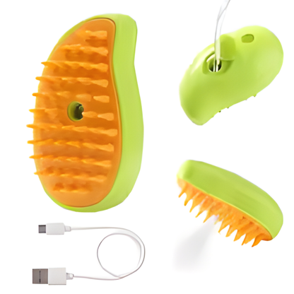 Cepillo con vapor para mascotas